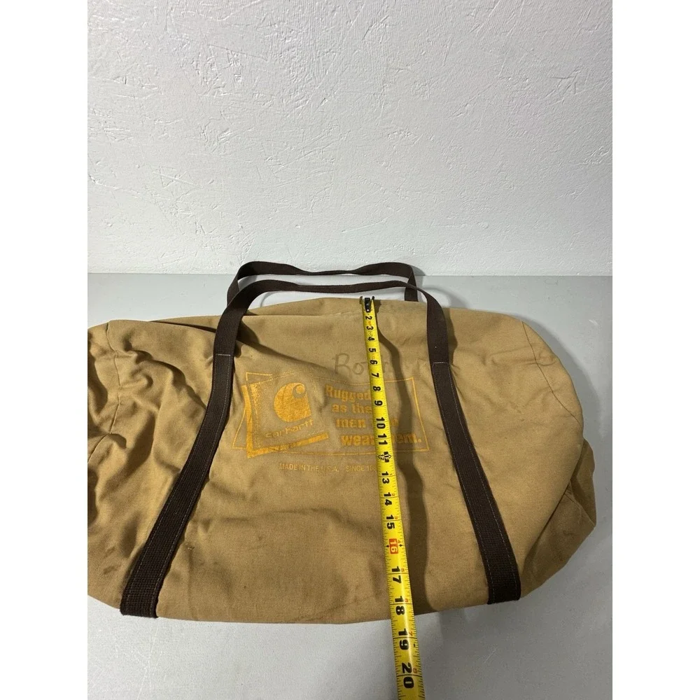 Vintage Carhartt Duffel Bag Large 28